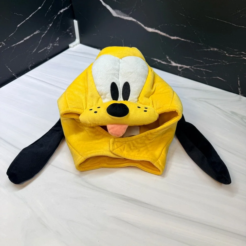 Disney Mickey and Friends Pluto Plush Costume Headpiece Yellow 12-18M Spirit